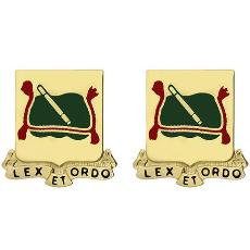 716th Military Police Battalion Unit Crest (Lex Et Ordo)